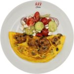 Omlet sa pečurkama