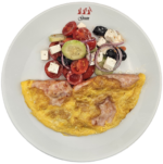 Omlet šunka sir